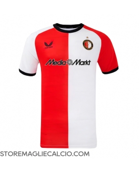 Feyenoord Maglia Gara Casa Repliche 2024-25 Maniche Corte